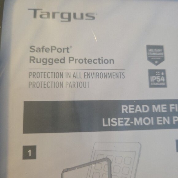 NEW Targus SafePort Rugged Case for iPad 9th, 8th and 7th gen. 10.2-inch (Black) - Picture 2 of 6